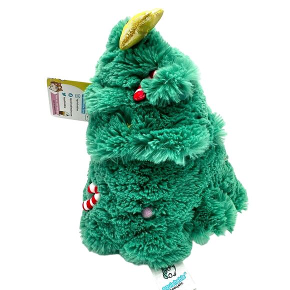 SQUISHABLE NWT Christmas Tree 10" Plush Mini Holiday Soft Stuffed Toy Pillow NEW - Picture 3 of 8
